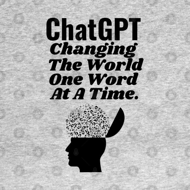 ChatGPT changing the world one word at a time by Aspectartworks